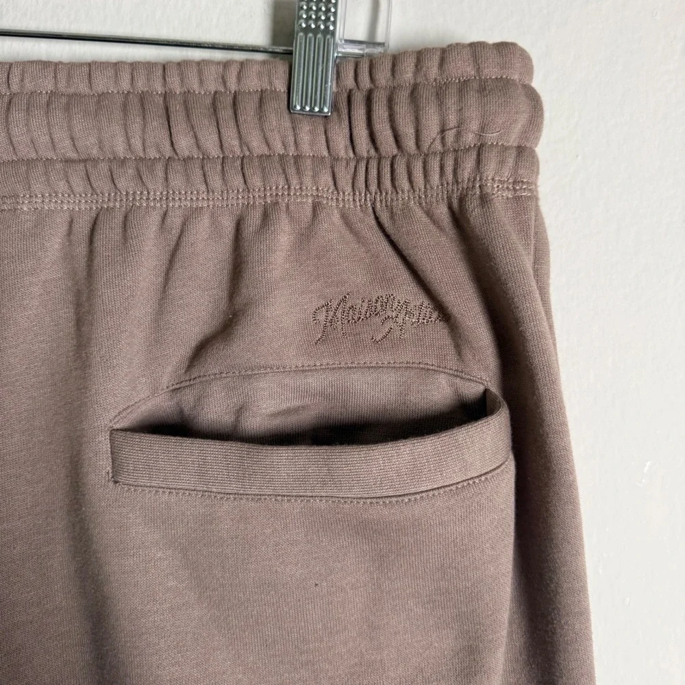 Maison Article Mens Mauve Brown Fleece Jogger Sweatpants JM012382 Size L